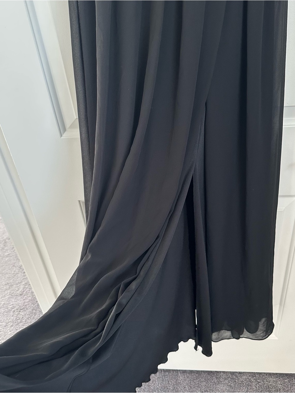 Jodi Kristopher Black Spaghetti-Strap Maxi Dress - Picture 6 of 9